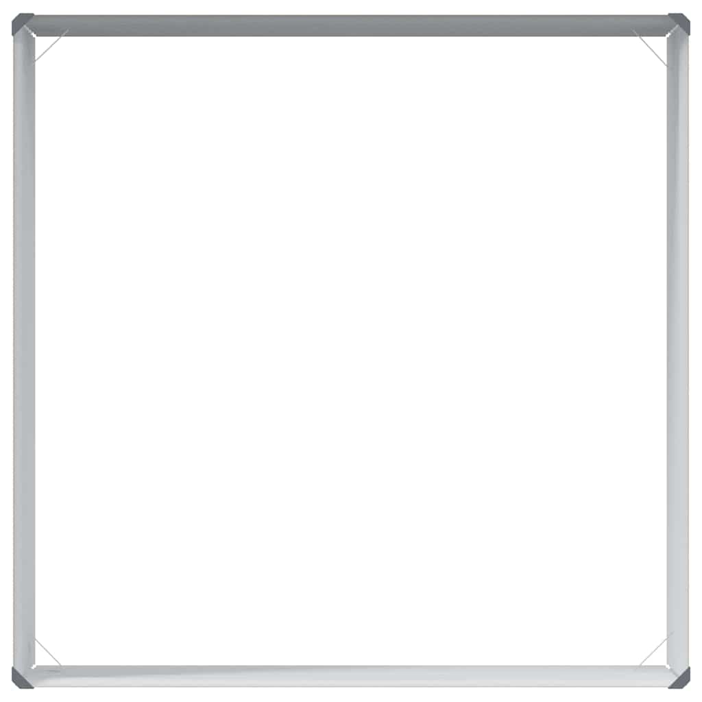 Garden Raised Bed Light Brown 98 x 100 x 36 cm Galvanised Steel