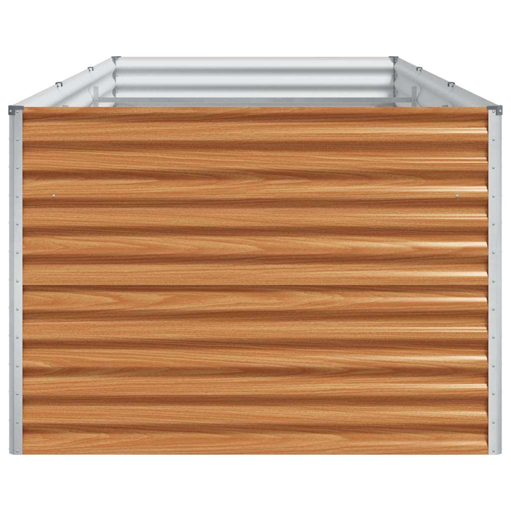 Garden Raised Bed 290 x 100 x 68 cm Galvanised Steel