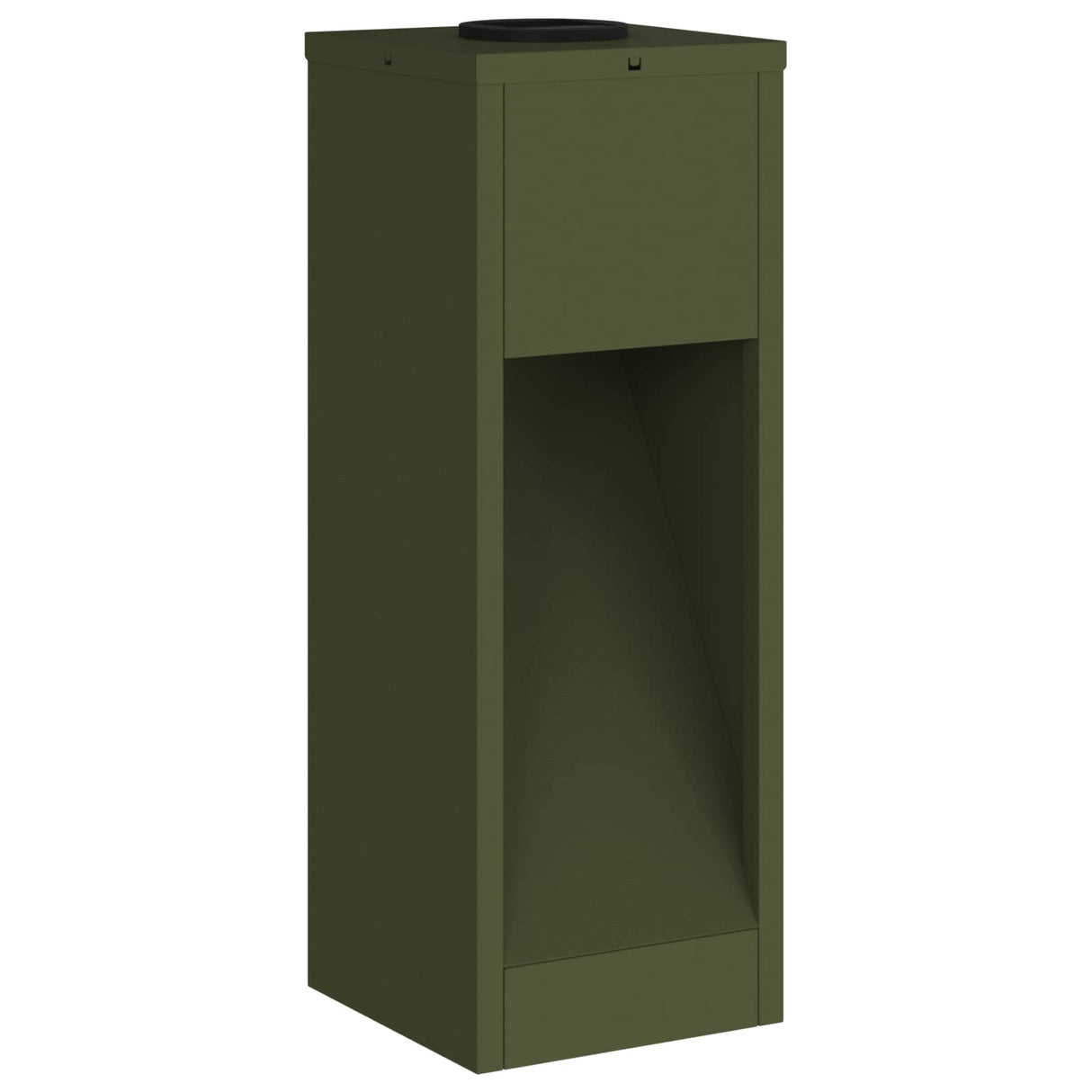 Solar Led Pathway Light 2 pcs Olive Green Cold Rolled Steel