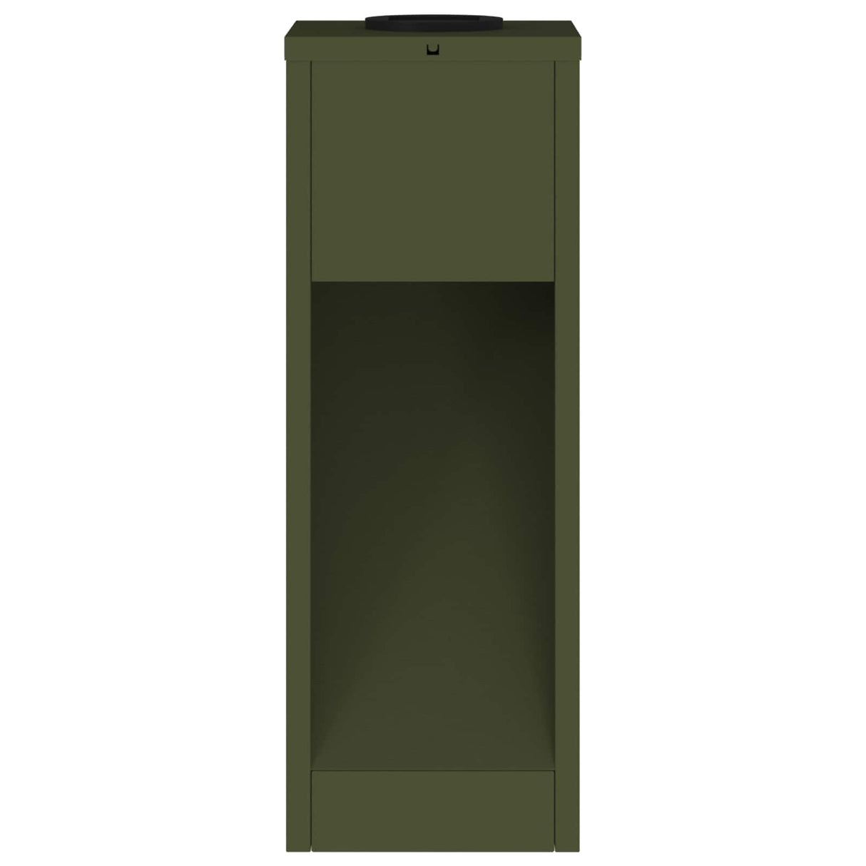 Solar Led Pathway Light 2 pcs Olive Green Cold Rolled Steel