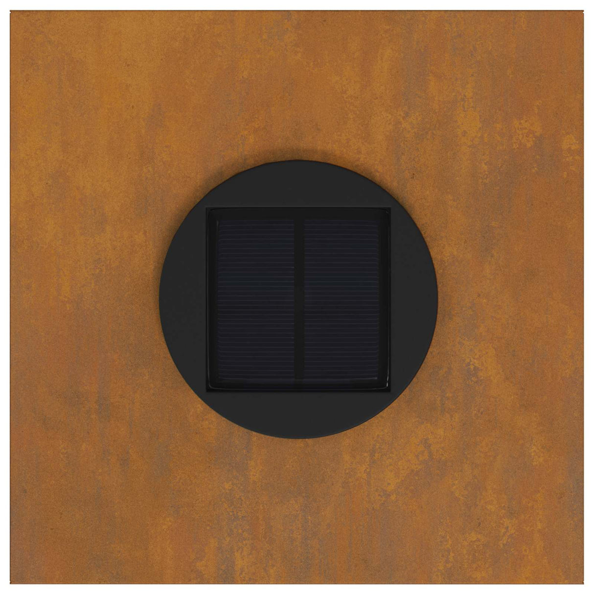 Solar Led Pathway Light 2 pcs Corten Steel Corten Steel