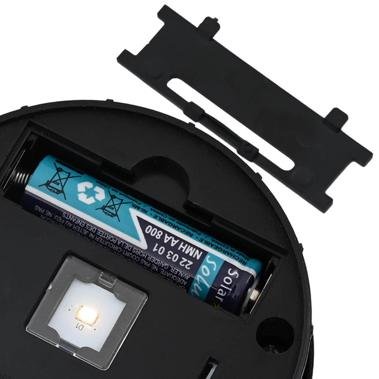 Solar Led Pathway Light 2 pcs Anthracite Cold Rolled Steel