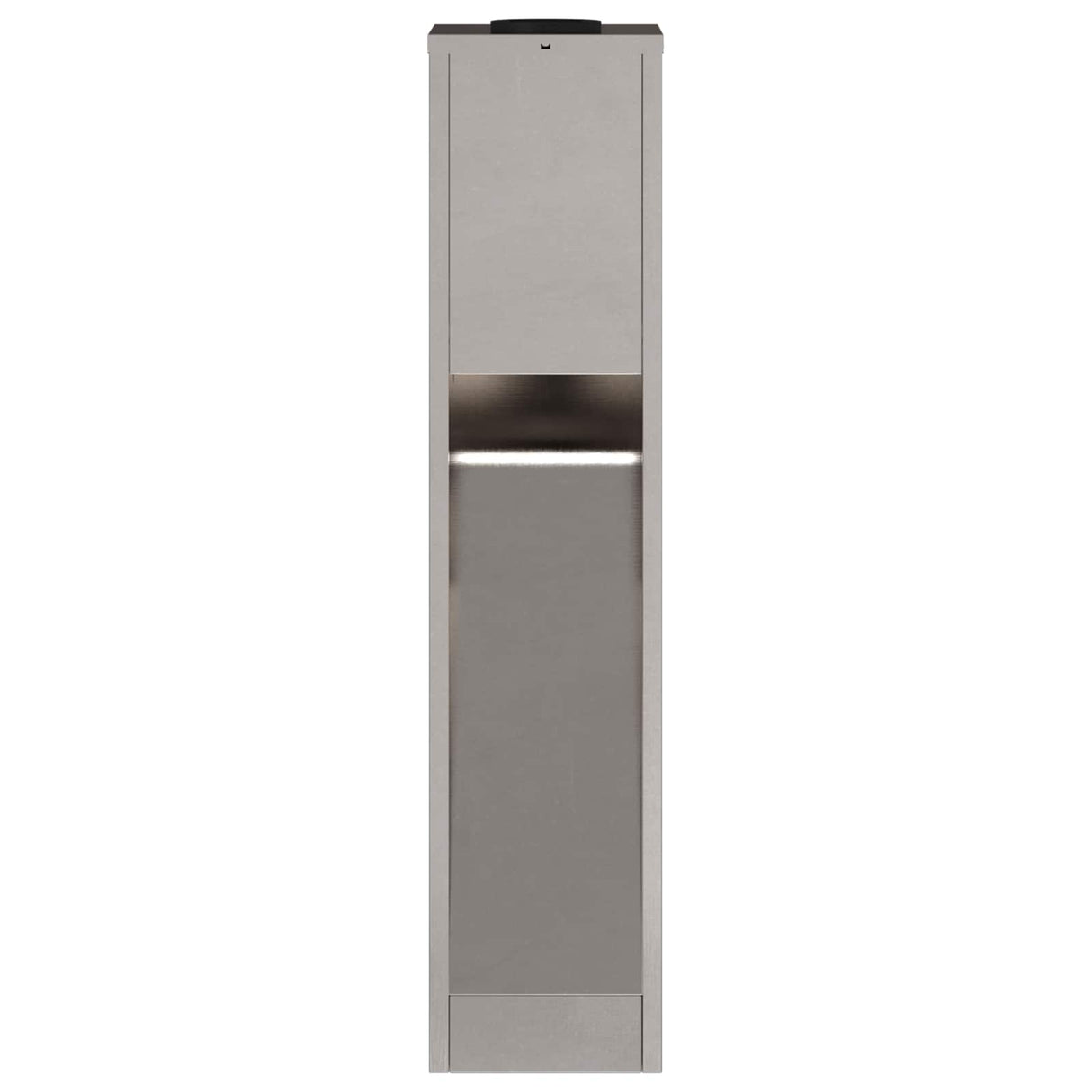 Solar Led Pathway Light 2 pcs Stainless Steel Stainless Steel