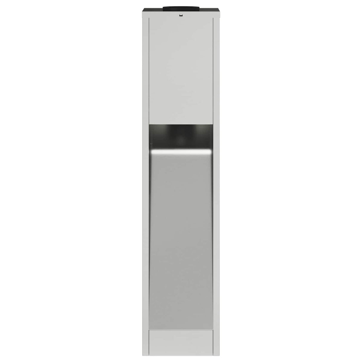 Solar Led Pathway Light 2 pcs Galvanized Galvanized