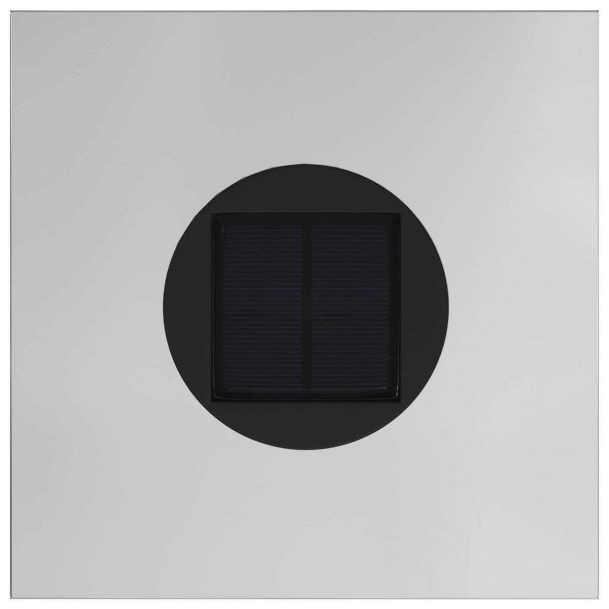 Solar Led Pathway Light 2 pcs Galvanized Galvanized