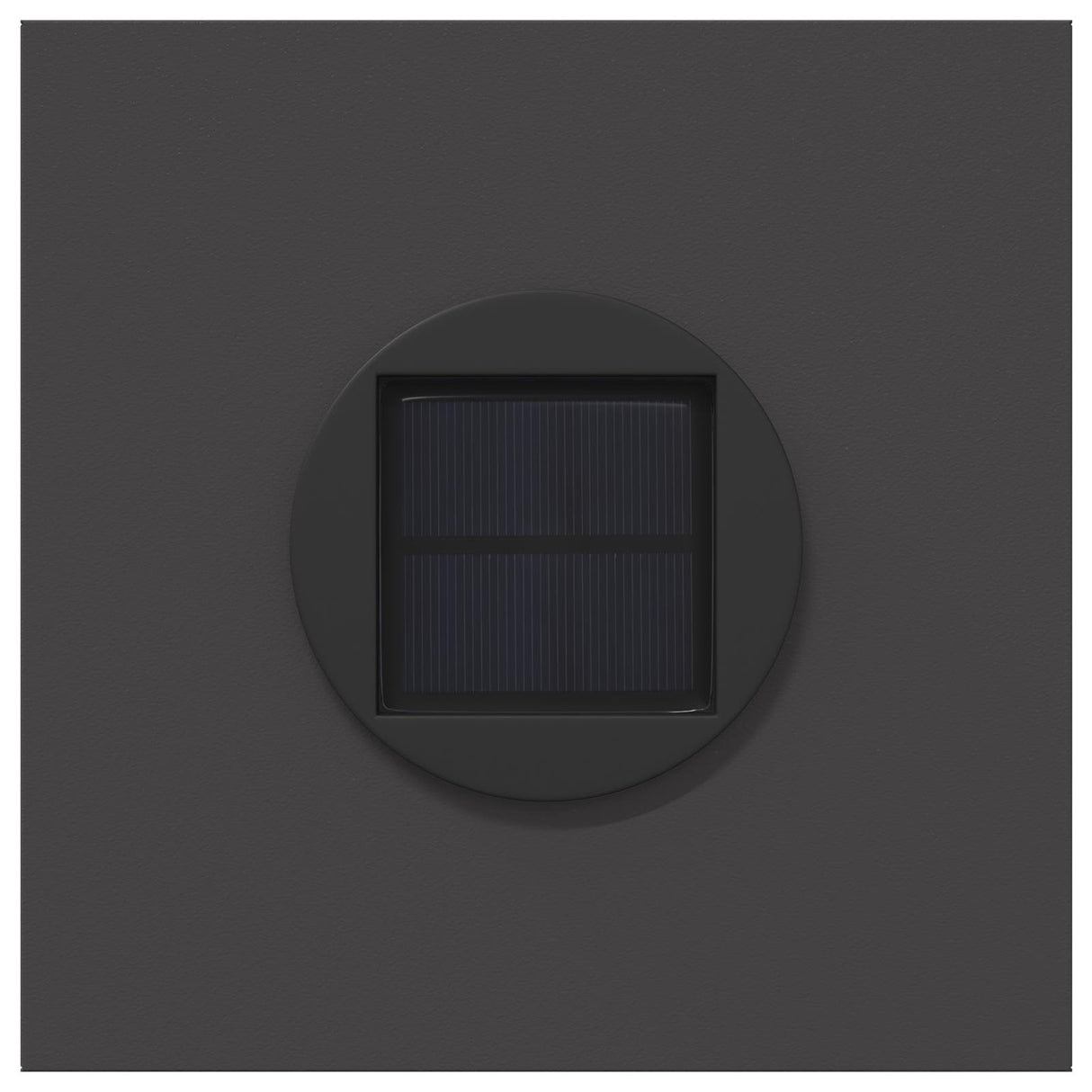 Solar LED Pathway Light 2 pcs Black Cold Rolled Steel