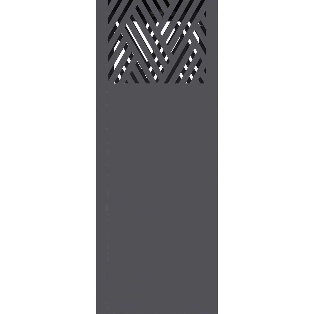 Solar LED Pathway Light 2 pcs Anthracite Cold Rolled Steel