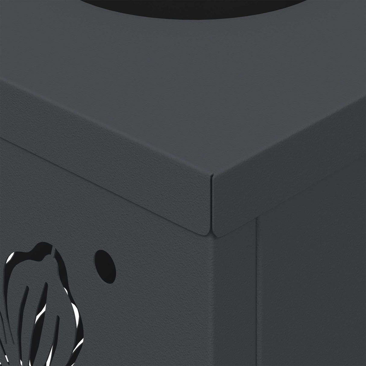 Solar LED Pathway Light 2 pcs Anthracite Cold Rolled Steel