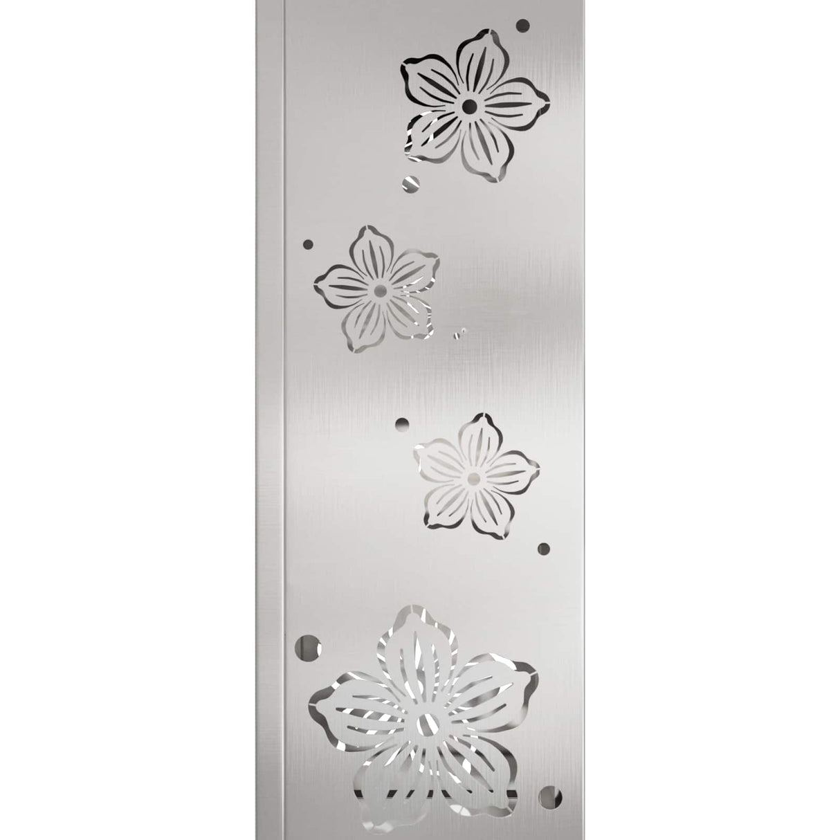 Solar LED Pathway Light 2 pcs Stainless Steel Stainless Steel