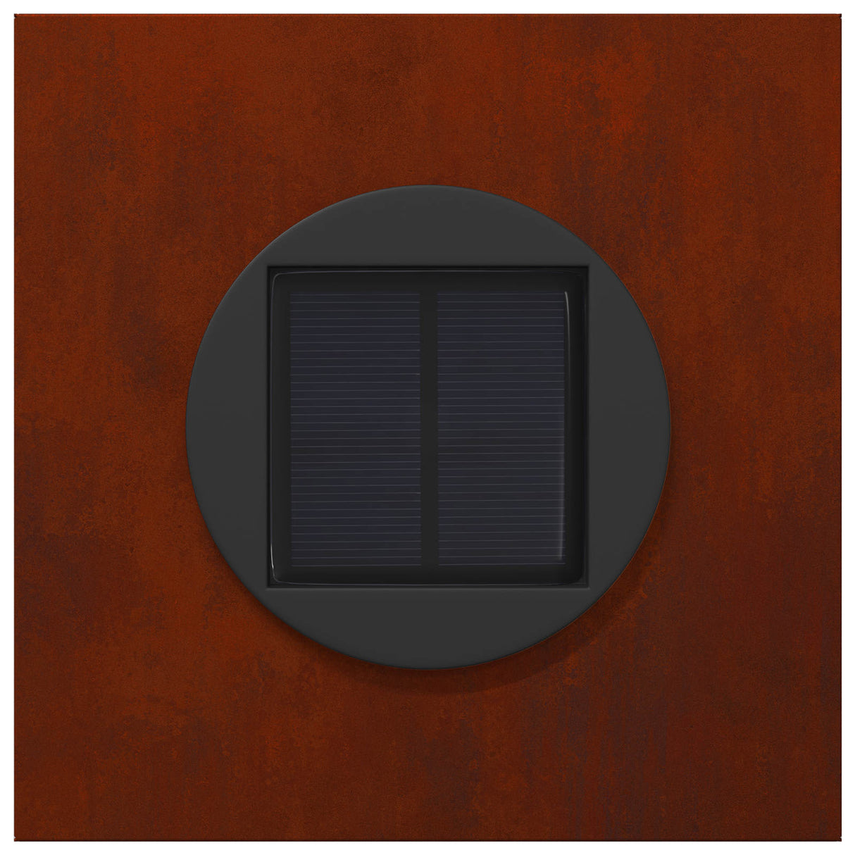 Solar LED Pathway Light 2 pcs Corten Steel Corten Steel