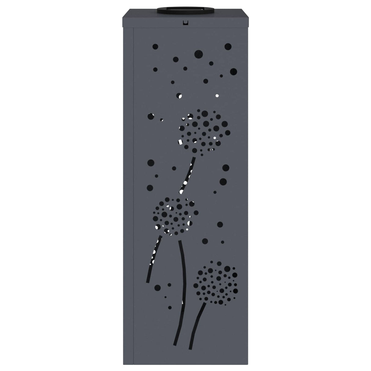 Solar LED Pathway Light 2 pcs Anthracite Cold Rolled Steel