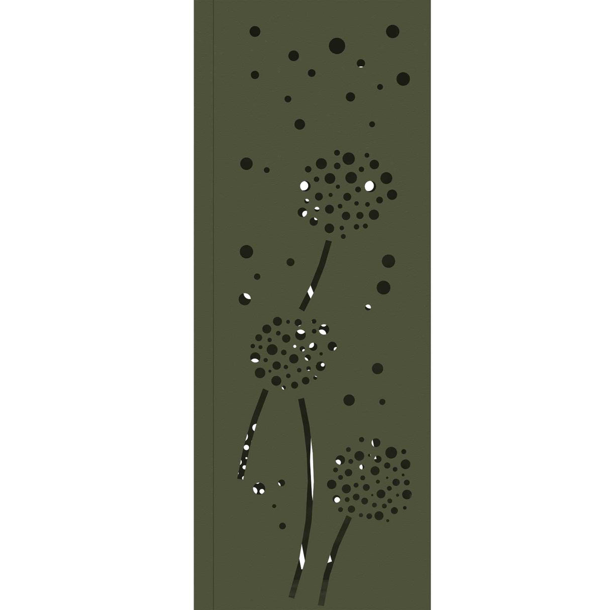 Solar LED Pathway Light 2 pcs Olive Green Cold Rolled Steel