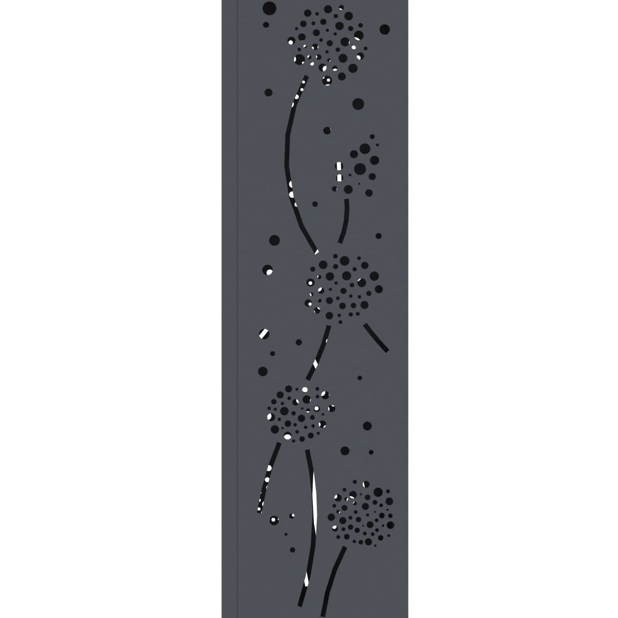 Solar LED Pathway Light 2 pcs Anthracite Cold Rolled Steel