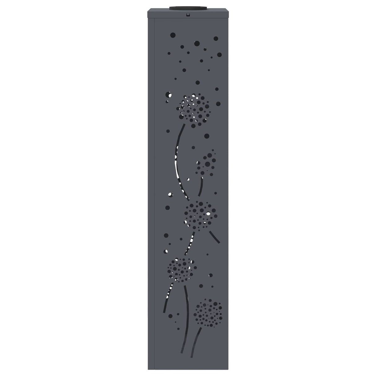 Solar LED Pathway Light 2 pcs Anthracite Cold Rolled Steel