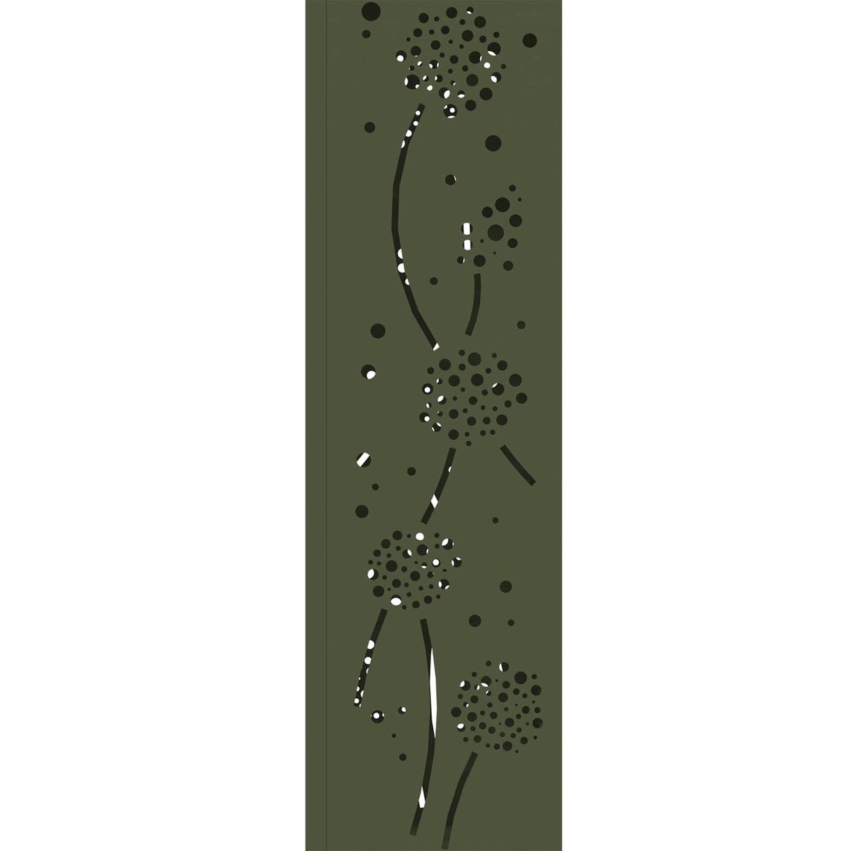 Solar LED Pathway Light 2 pcs Olive Green Cold Rolled Steel