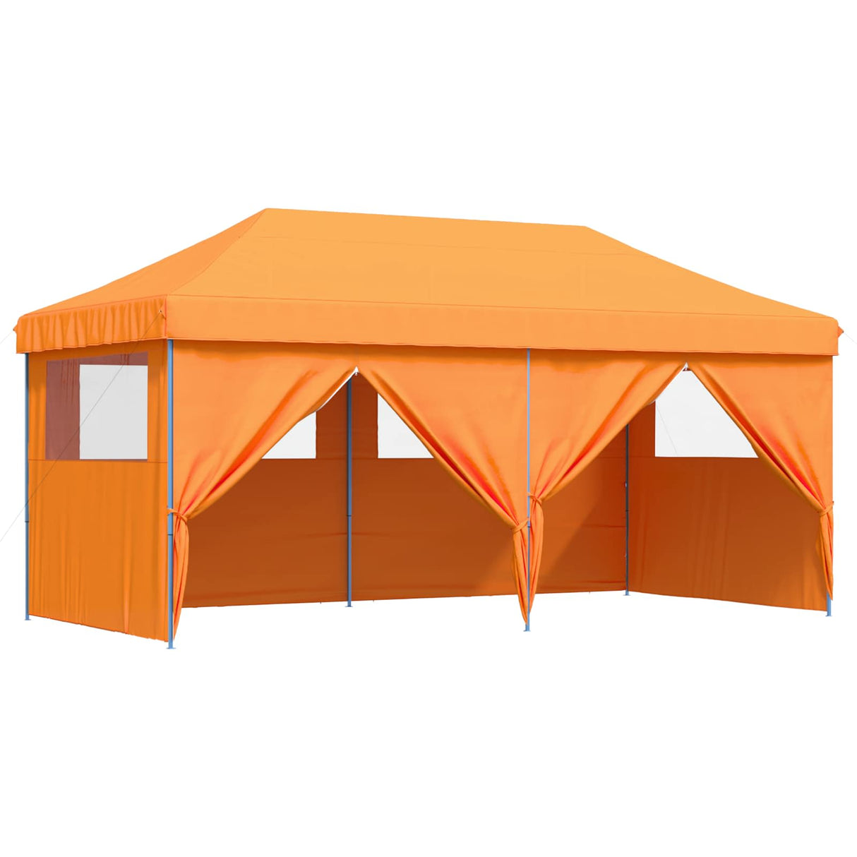 Party Tent Folding Orange 292 x 580 x 315 cm Oxford Fabric