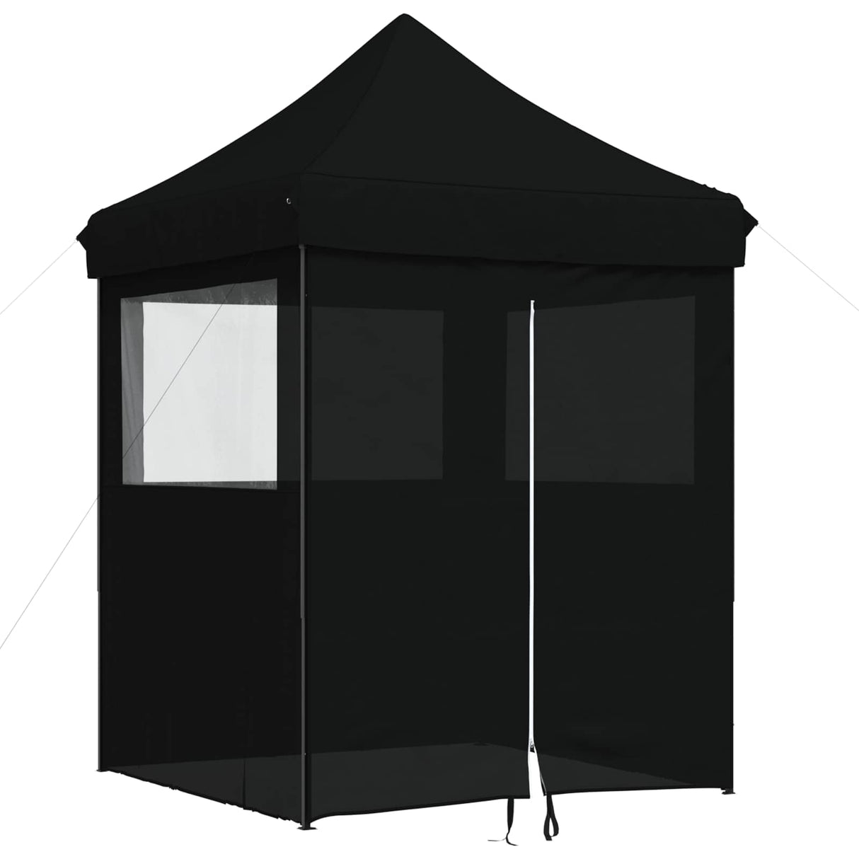 Party Tent Folding Black 200 x 200 x 306 cm Oxford Fabric