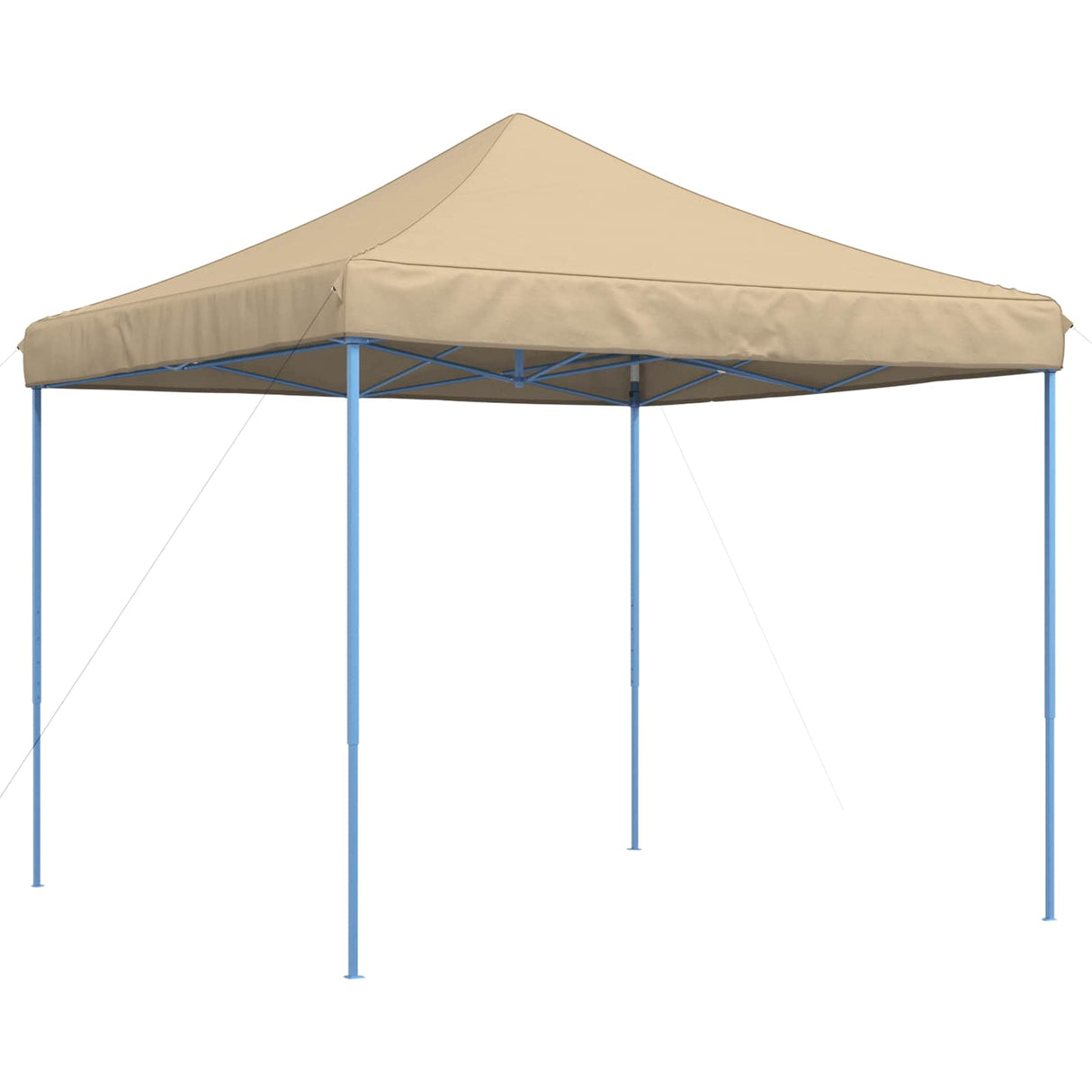Party Tent Folding Beige 292 x 292 x 315 cm Oxford Fabric