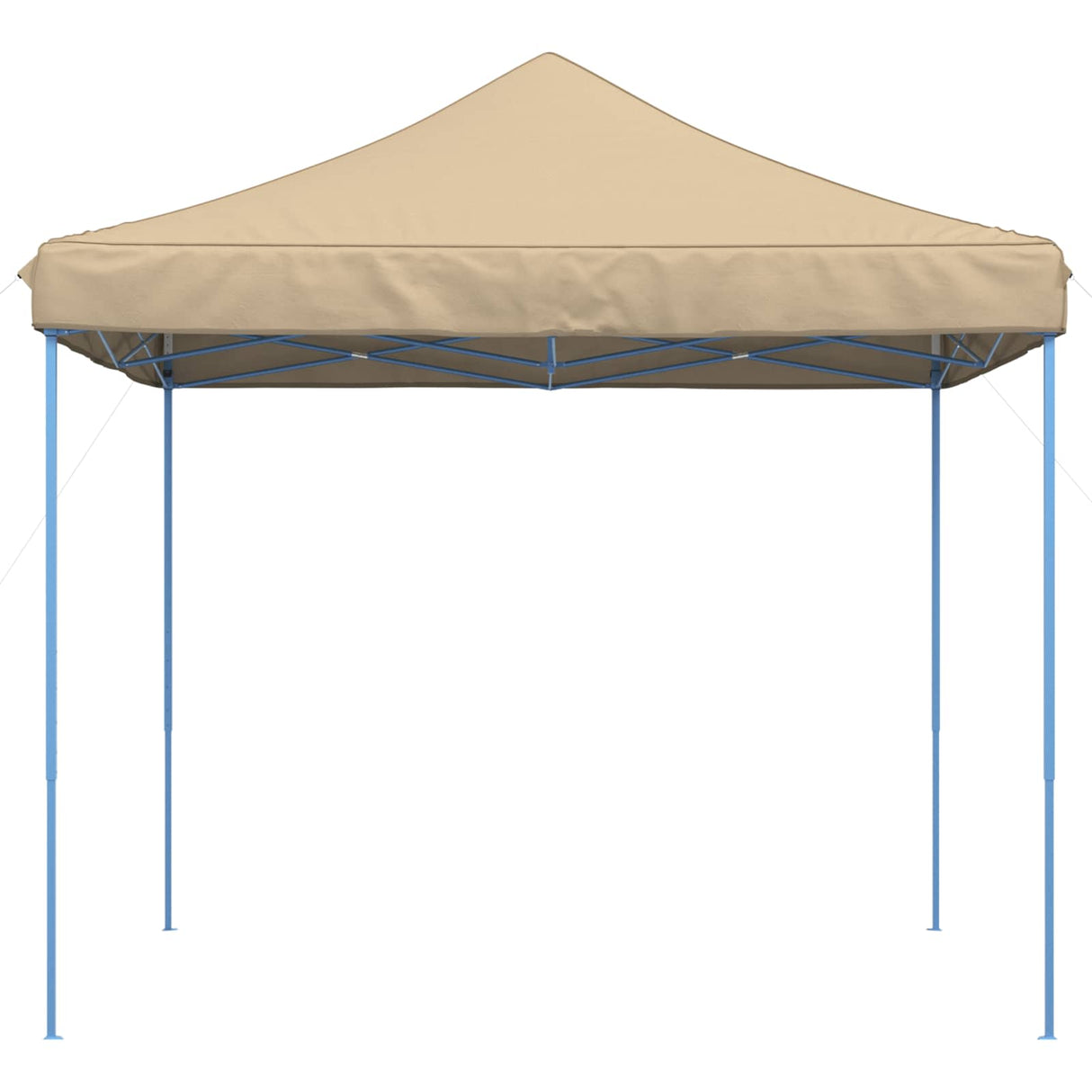 Party Tent Folding Beige 292 x 292 x 315 cm Oxford Fabric
