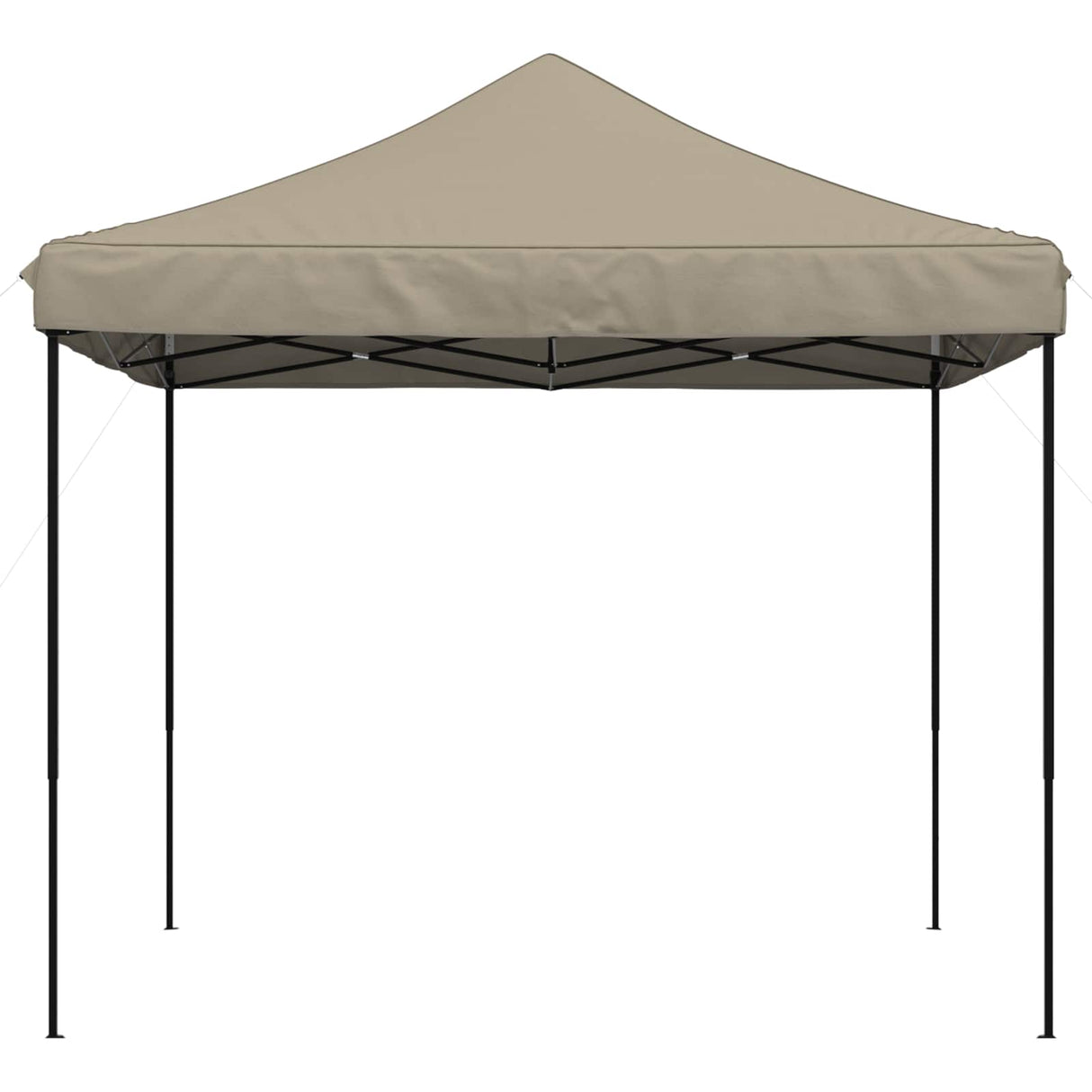 Party Tent Folding Taupe 292 x 292 x 315 cm Oxford Fabric