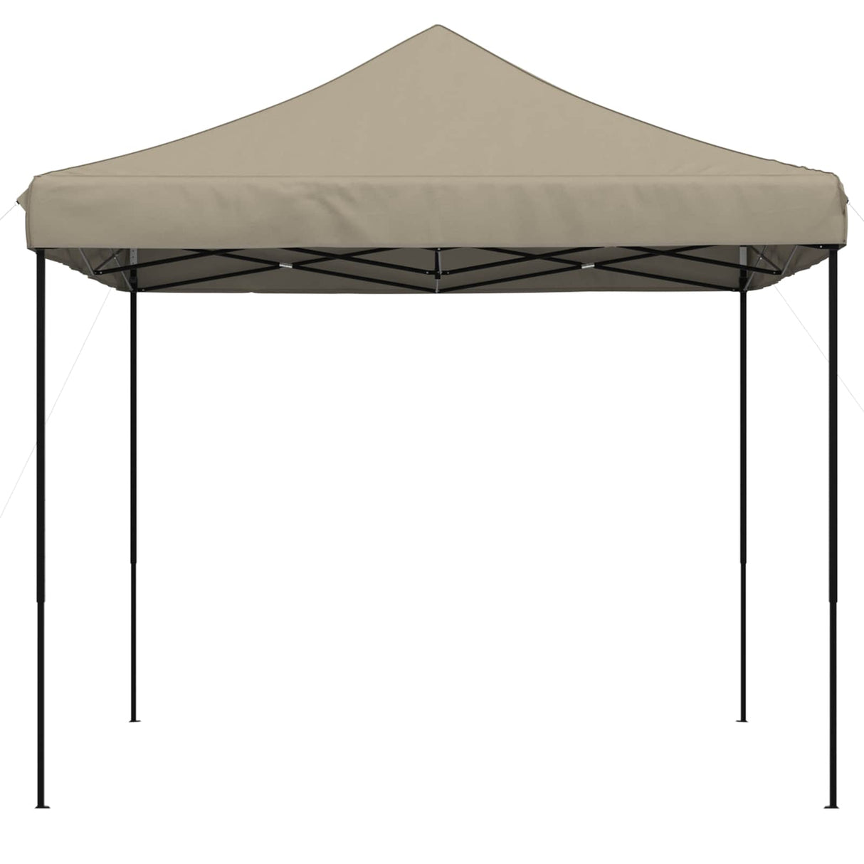 Party Tent Folding Taupe 292 x 292 x 315 cm Oxford Fabric