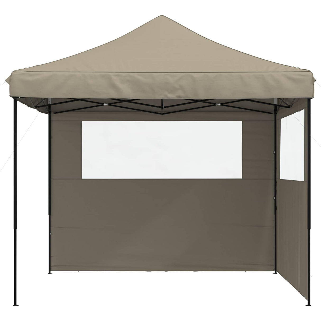 Party Tent Folding Taupe 292 x 292 x 315 cm Oxford Fabric