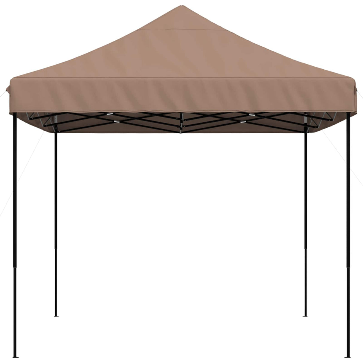 Party Tent Folding Brown 279 x 410 x 315 cm Oxford Fabric