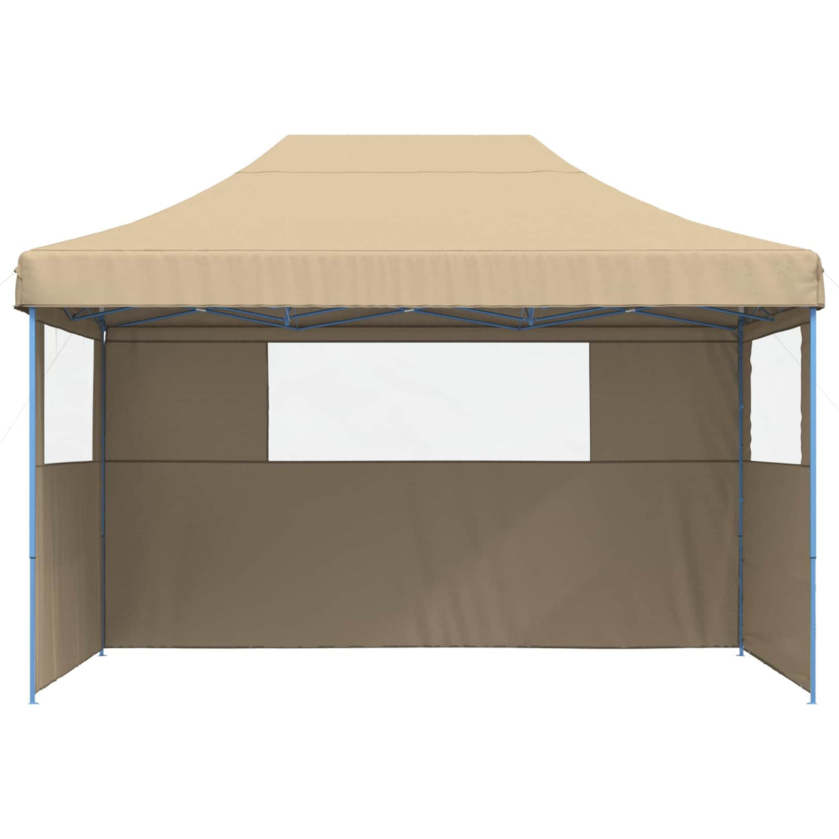 Party Tent Folding Beige 279 x 410 x 315 cm Oxford Fabric