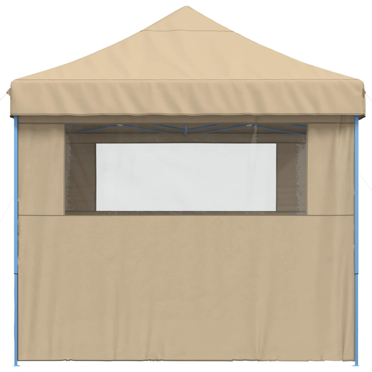 Party Tent Folding Beige 279 x 410 x 315 cm Oxford Fabric
