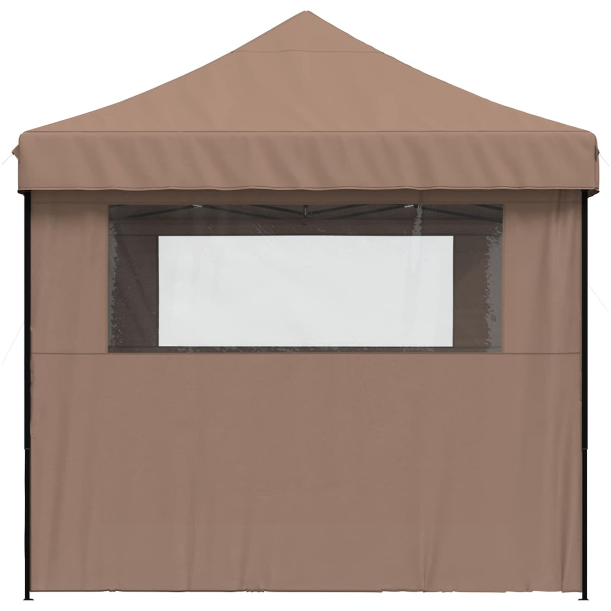 Party Tent Folding Brown 279 x 410 x 315 cm Oxford Fabric
