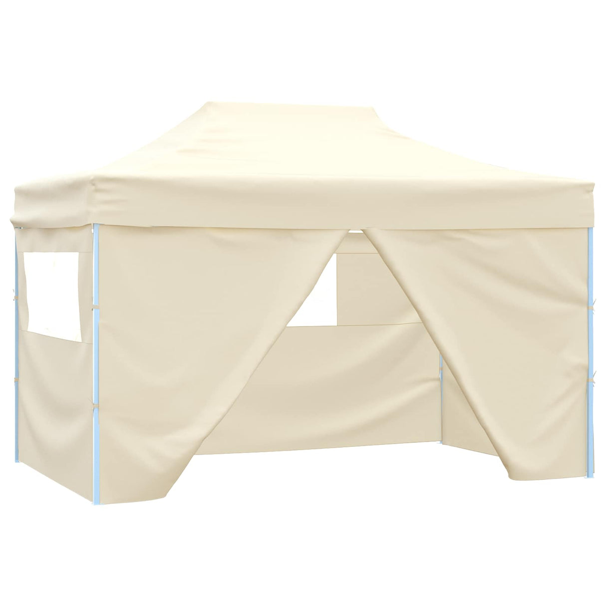 Party Tent Folding Cream 280 x410 x 315 cm Oxford Fabric