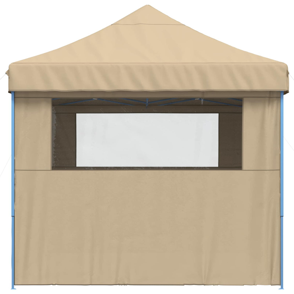Party Tent Folding Beige 279 x 410 x 315 cm Oxford Fabric