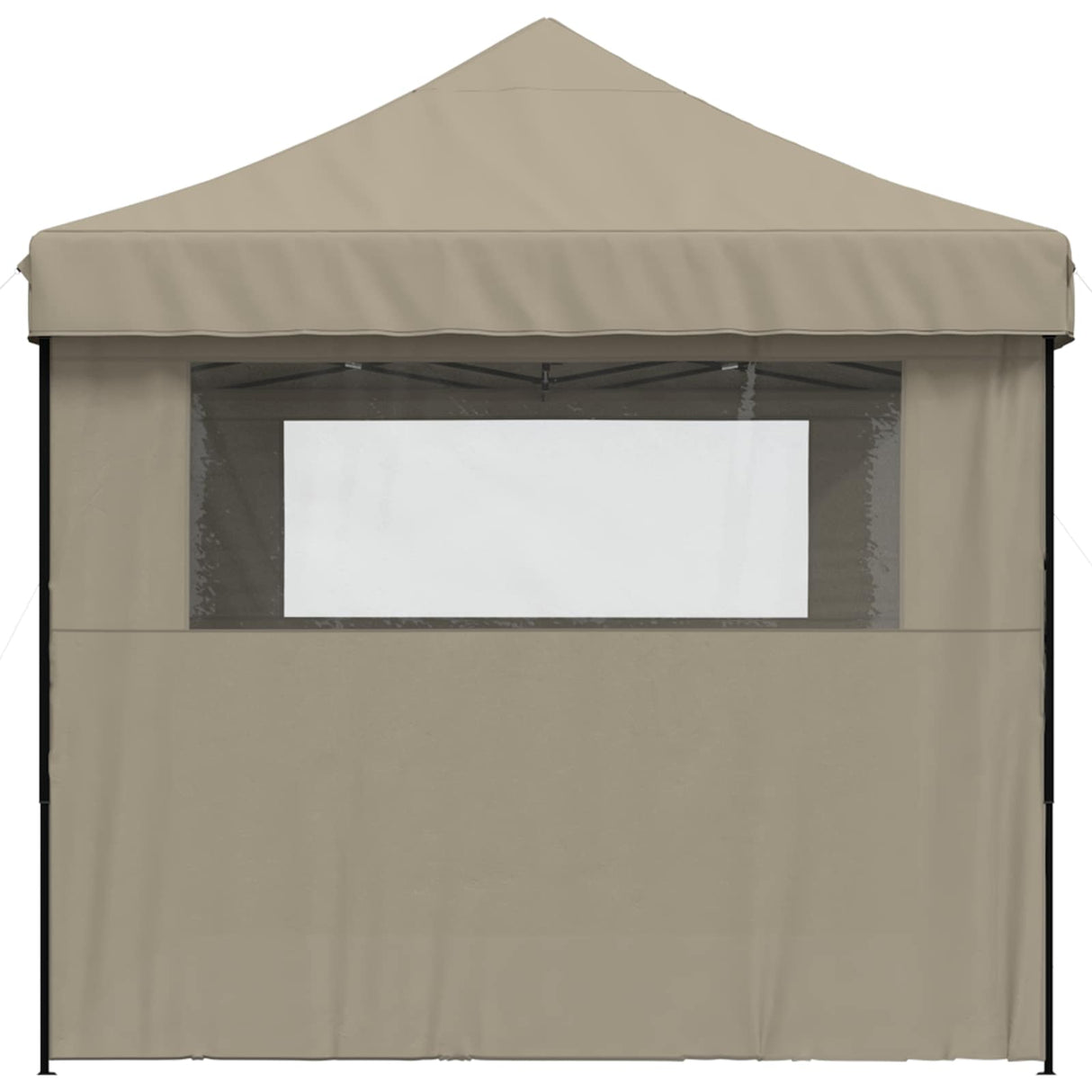 Party Tent Folding Taupe 292 x 440 x 315 cm Oxford Fabric