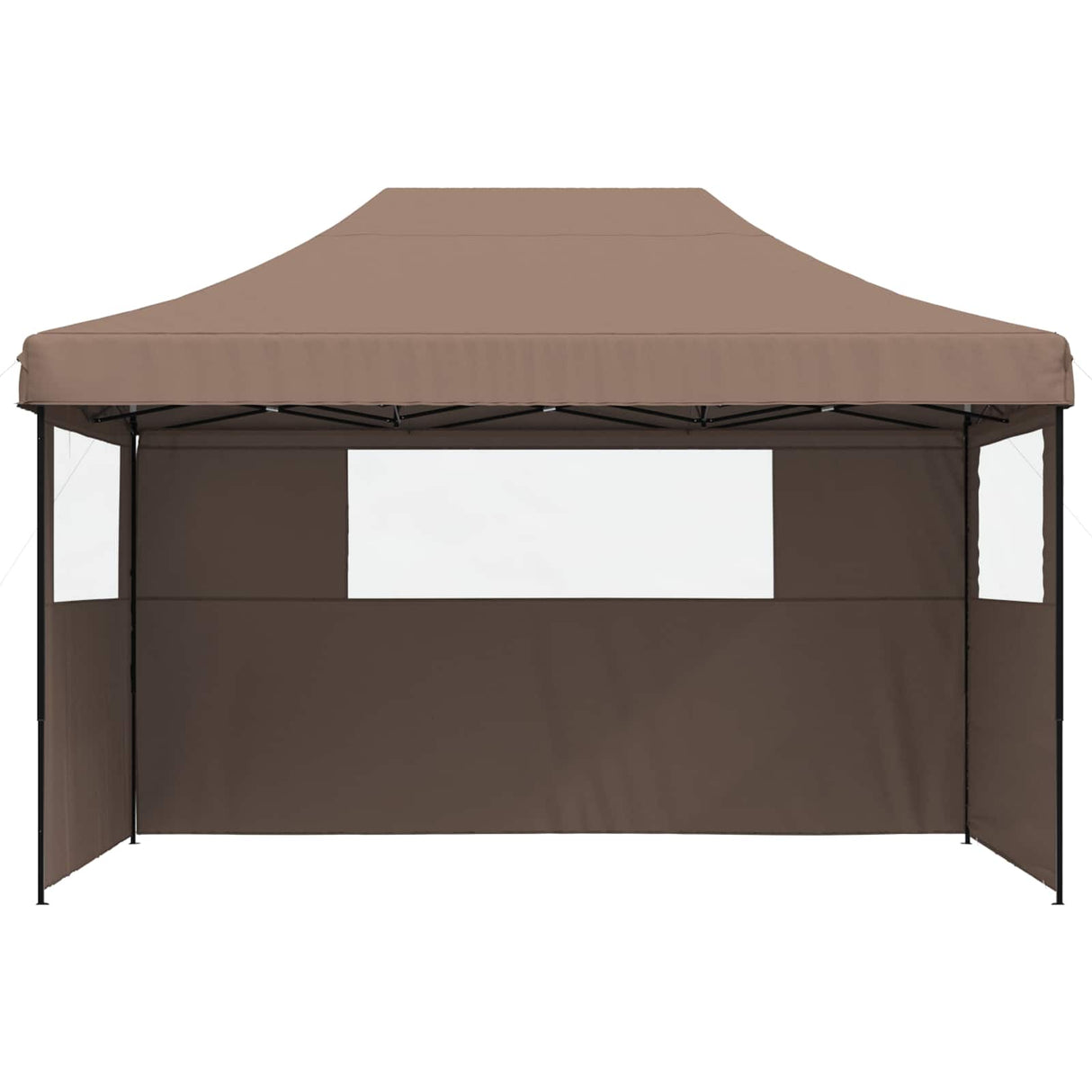 Party Tent Folding Brown 292 x 440 x 315 cm Oxford Fabric