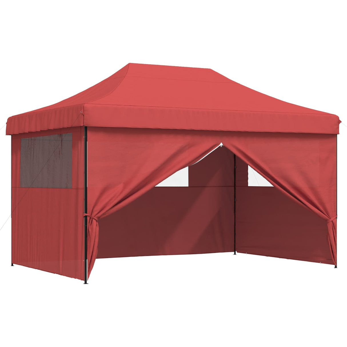 Party Tent Folding Burgundy 292 x 440 x 315 cm Oxford Fabric