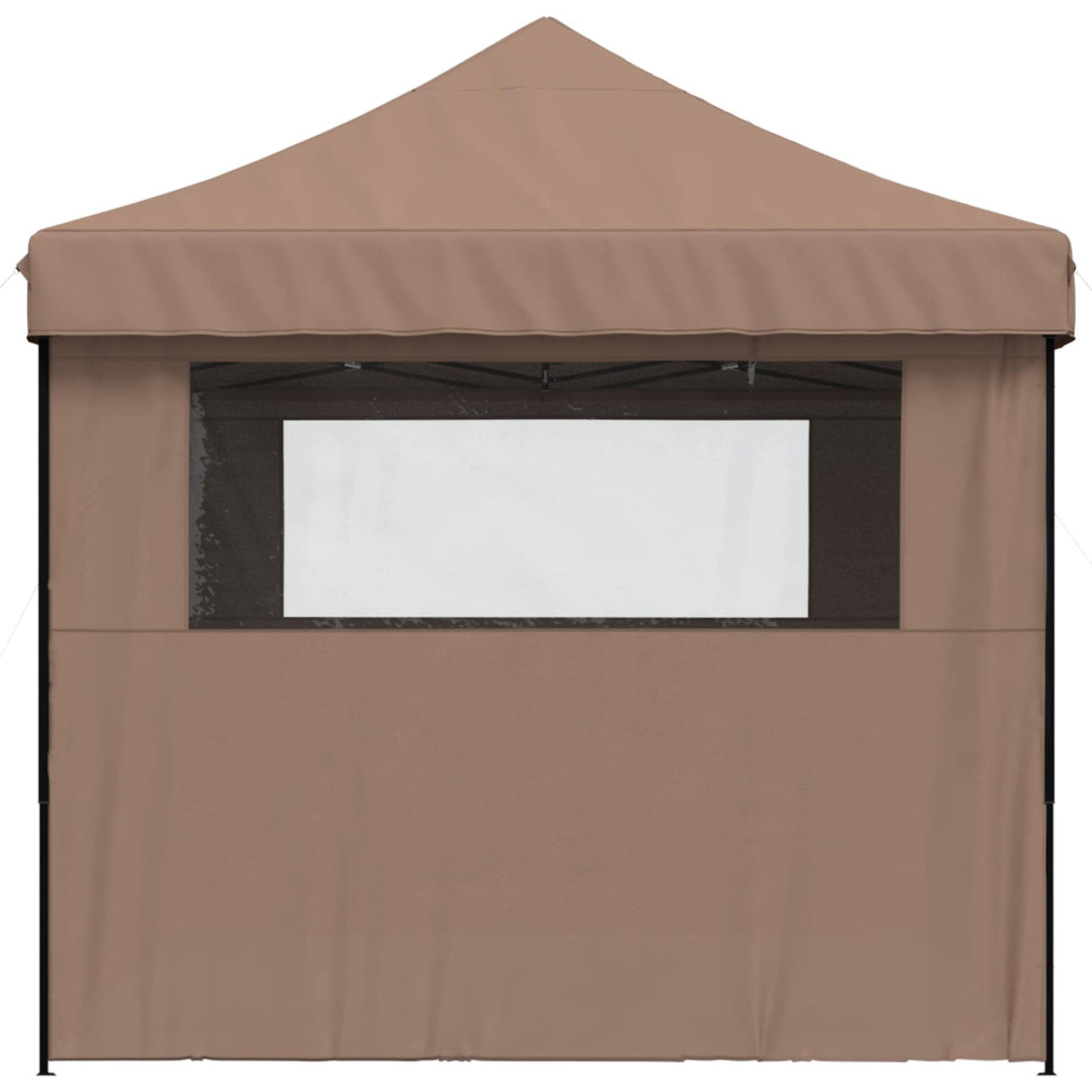 Party Tent Folding Brown 292 x 440 x 315 cm Oxford Fabric