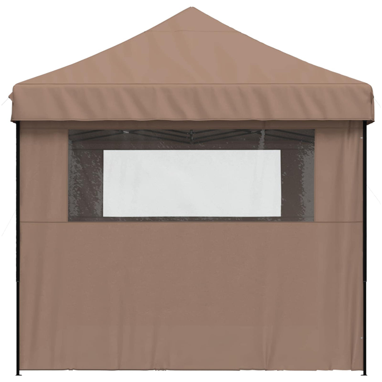 Party Tent Folding Brown 292 x 580 x 315 cm Oxford Fabric