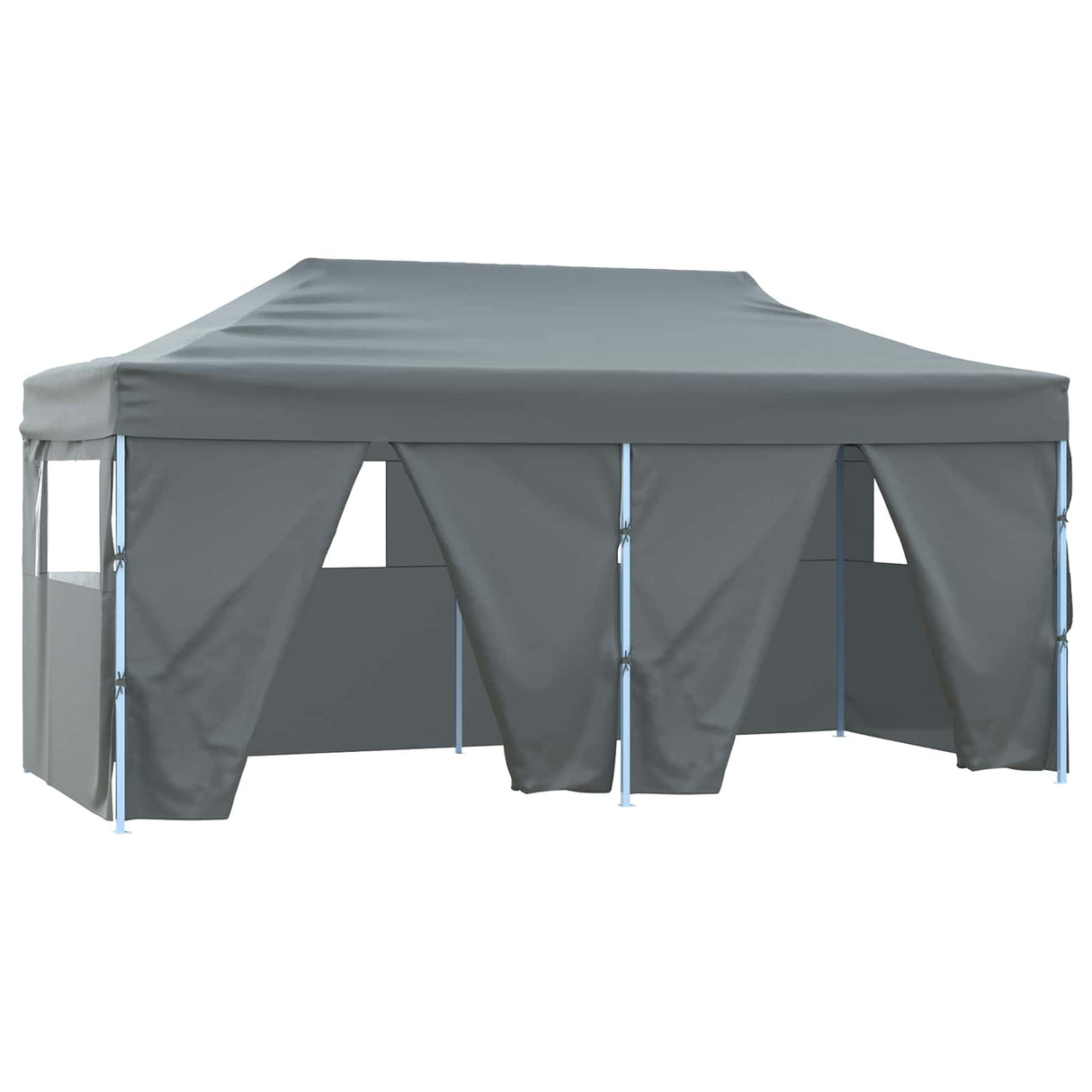 Party Tent Folding Anthracite 291 x 580 x 315 cm Oxford Fabric