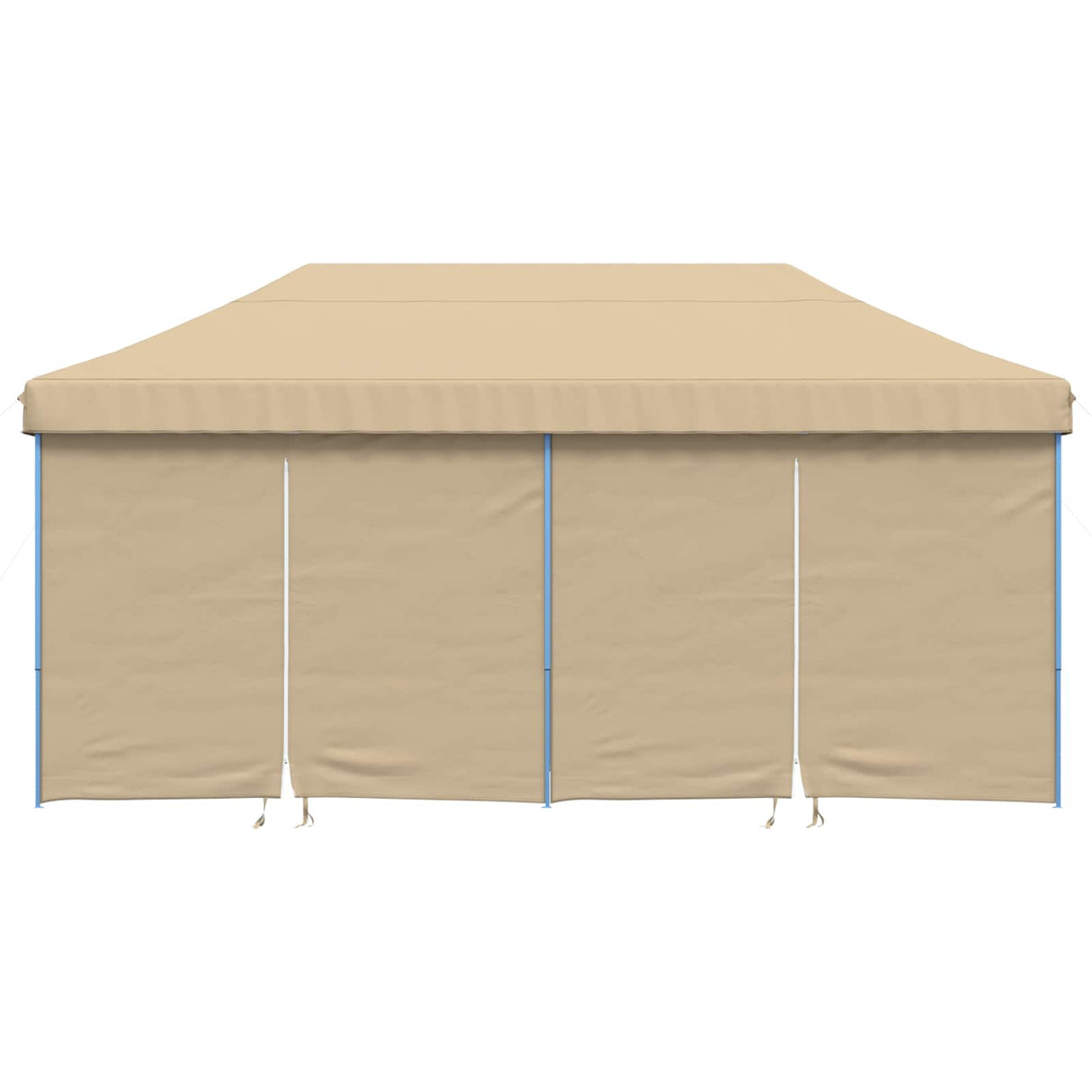 Party Tent Folding Beige 292 x 580 x 315 cm Oxford Fabric