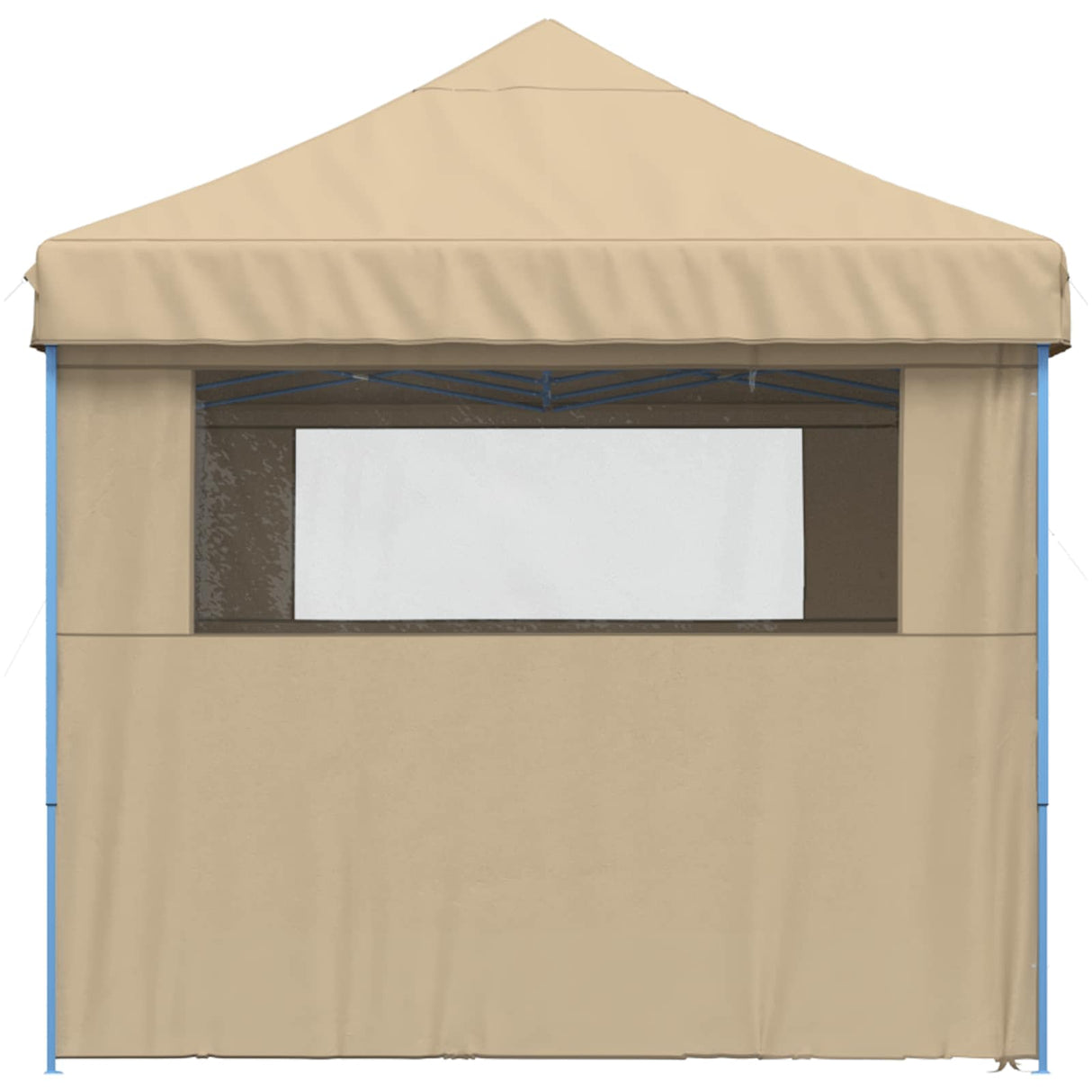 Party Tent Folding Beige 292 x 580 x 315 cm Oxford Fabric