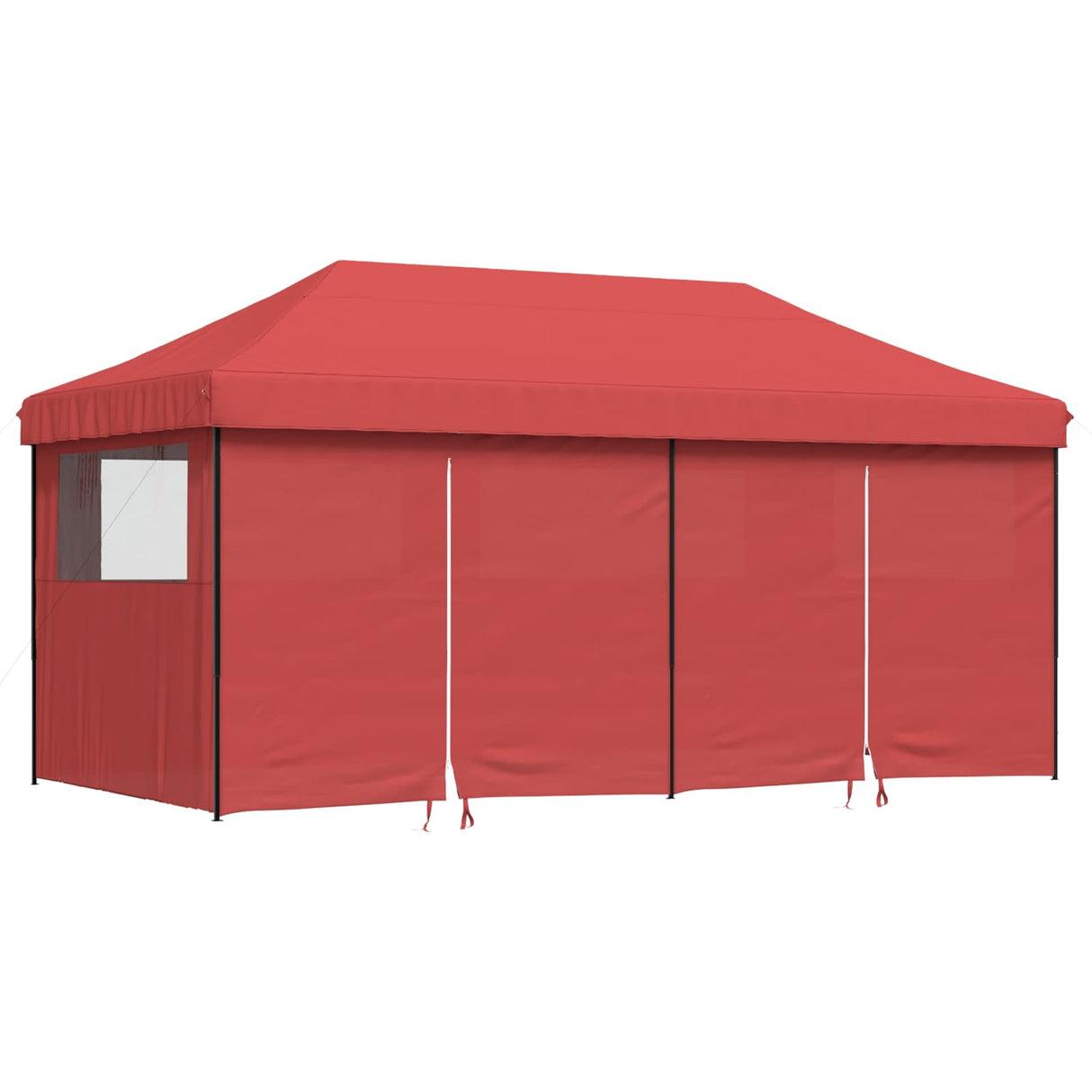 Party Tent Folding Burgundy 292 x 580 x 315 cm Oxford Fabric