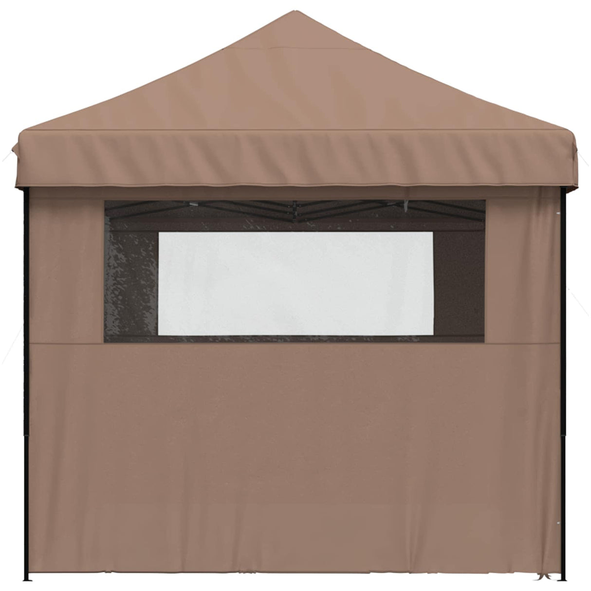 Party Tent Folding Brown 292 x 580 x 315 cm Oxford Fabric