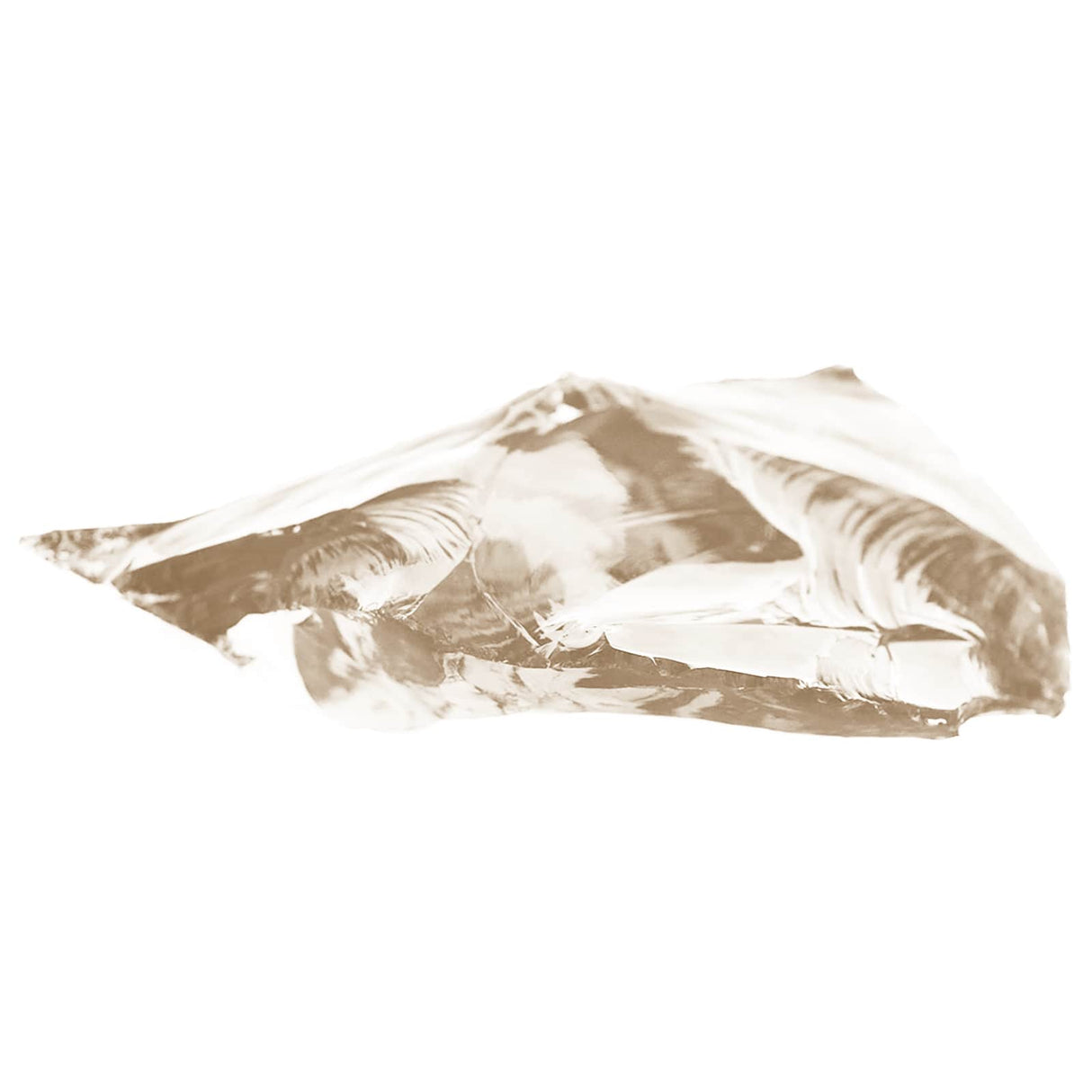 Garden Stones Gold 12 cm Glass