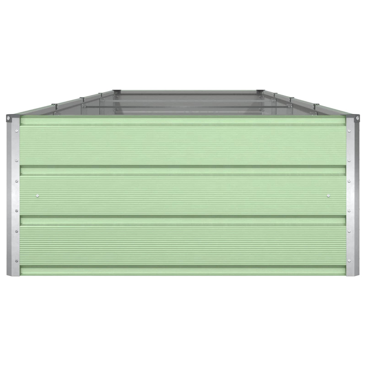 Planter Pastel Green 385 x 100 x 45 cm Galvanised Steel
