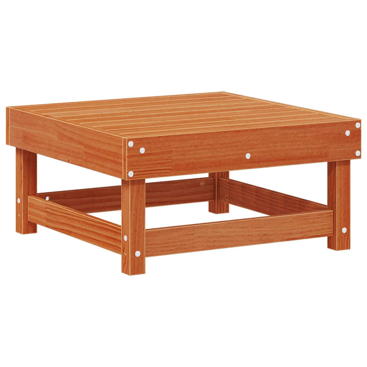 Sectional Sofa Units Solid Pine Wood Wax Brown