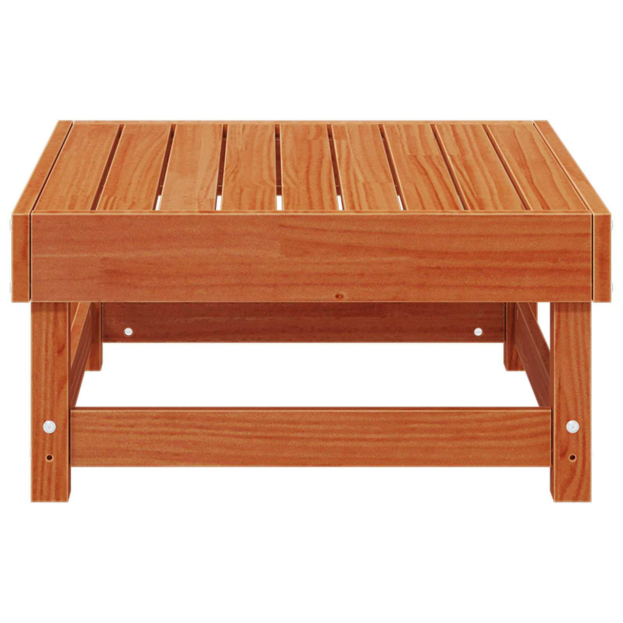 Sectional Sofa Units Solid Pine Wood Wax Brown