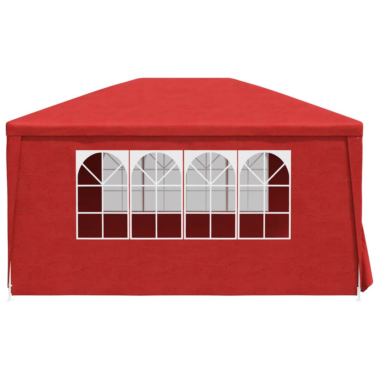 Partytent with Wall Red 400 x 300 x 255 cm