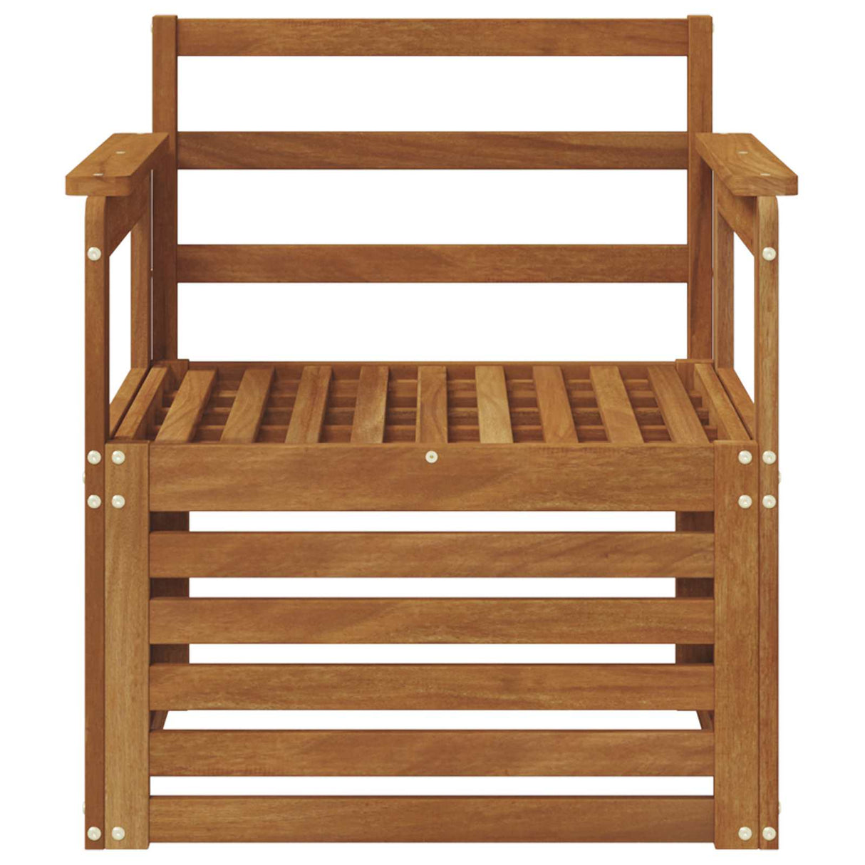 Outdoor Sofa Set Natural 71 x 63 x 73 cm Solid Acacia Wood