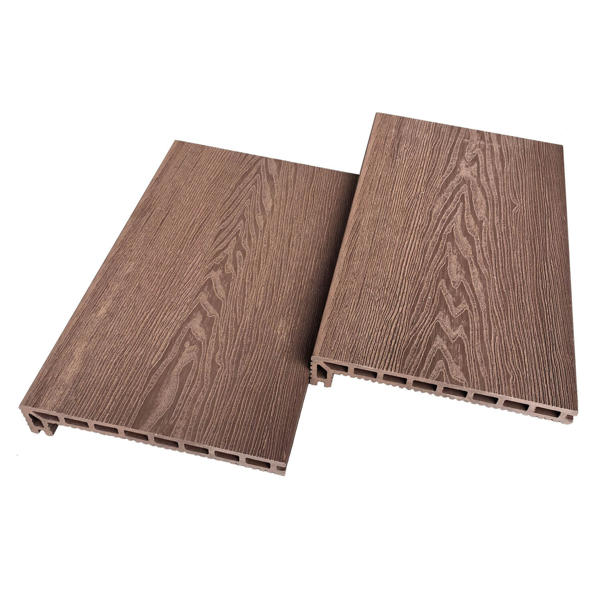 Enhanced Woodgrain Wide Step Board - Brown