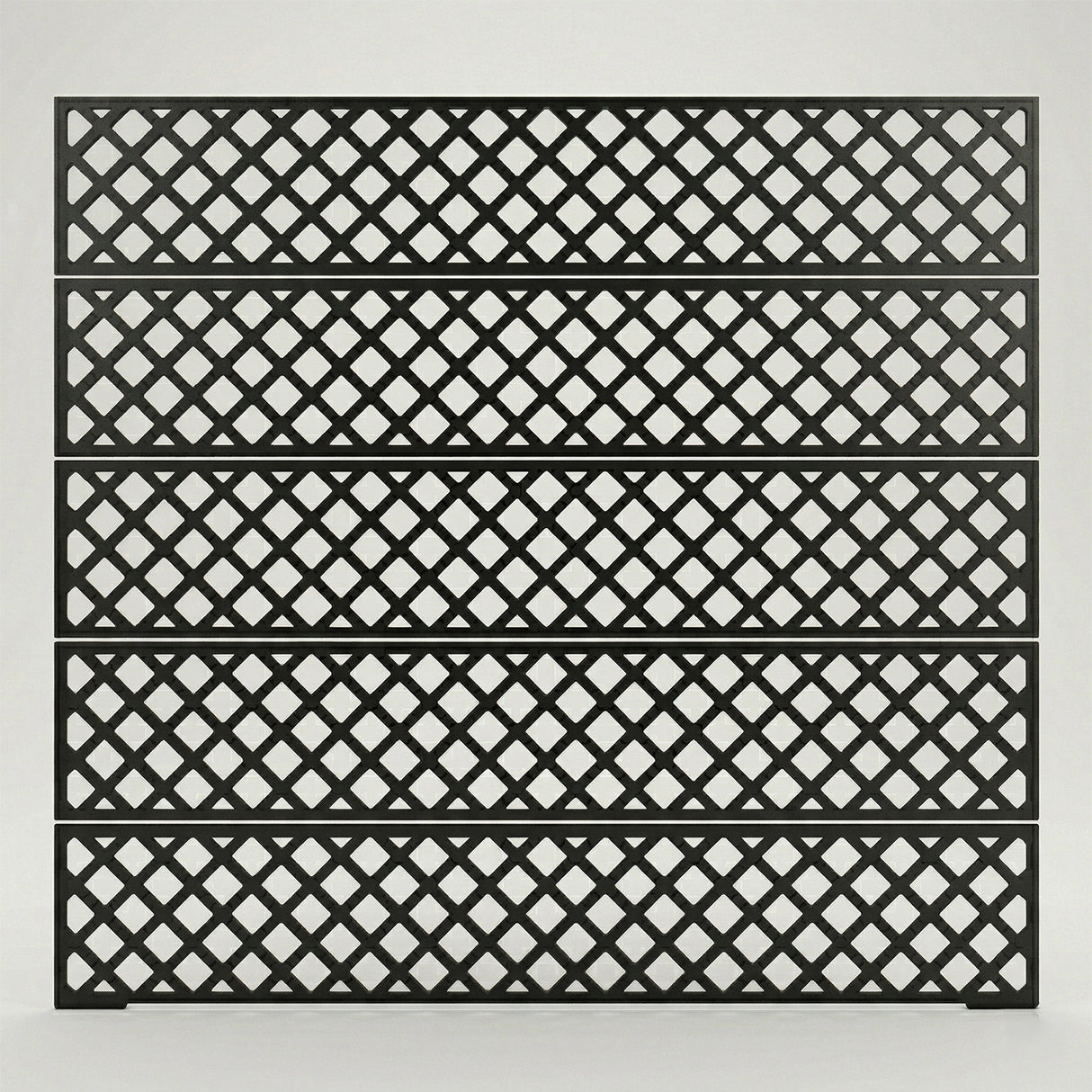 Decorative Screen Fence Topper - Diamond Mesh (1800mm x 300mm)